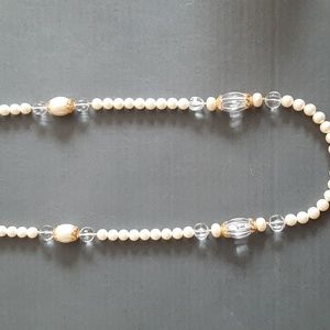 Richelieu Simulated Pearl Necklace